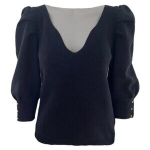 Ba&sh pullover, black, size 1 (small)